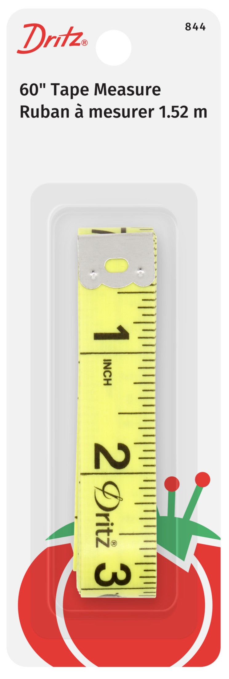 Load image into Gallery viewer, 844|Dritz 60" Tape Measure, Yellow