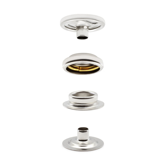 18-65|Dritz Heavy Duty Snap Fastener Kit, 7 Sets, Nickel