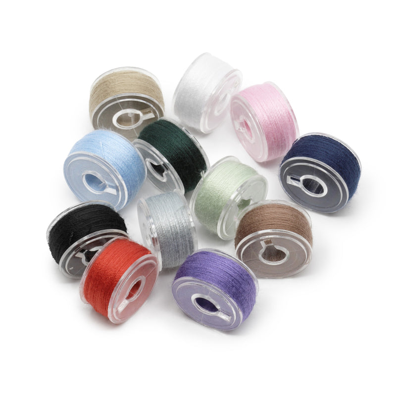 Load image into Gallery viewer, 941|Dritz Class 15 Reusable Bobbins, Assorted, 12 pc