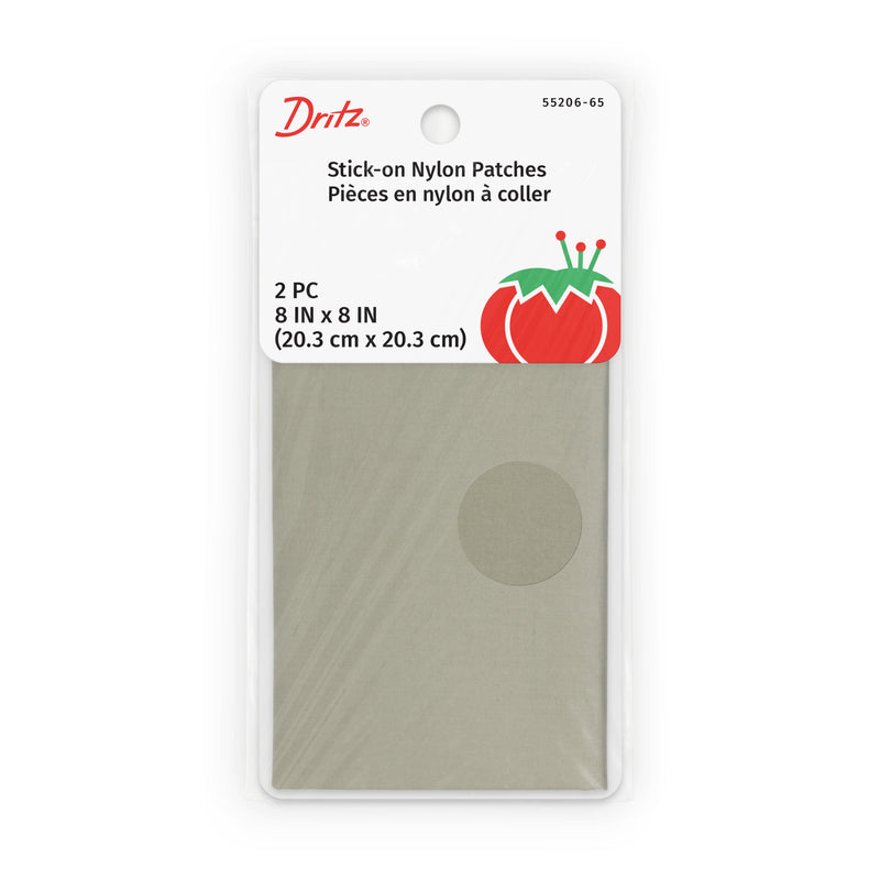 Load image into Gallery viewer, 55206-65| Nylon Stick-On Patches, 8" x 8" Silver, 2 pc