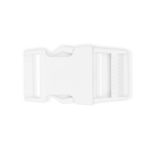 492|Dritz 1" Parachute Buckle, White