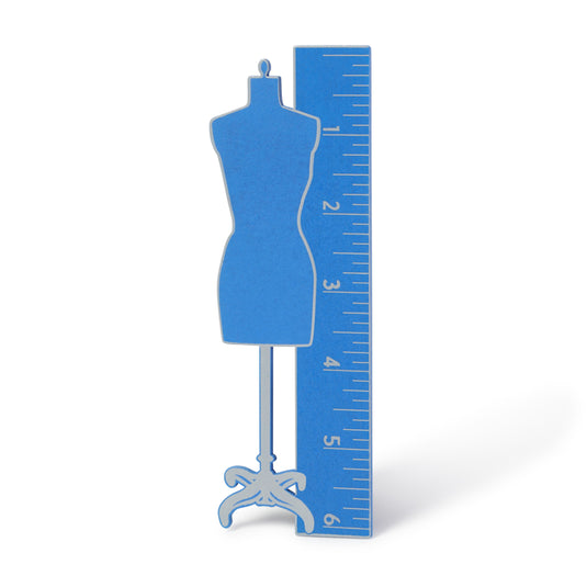 5118|Dritz 6" Wooden Ruler, Dress Form