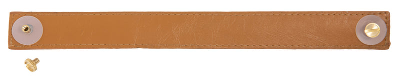 Load image into Gallery viewer, 44309-73|Dritz 10" Faux Leather Handle Set, Ocher Brown