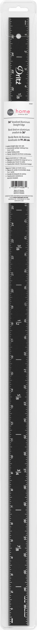 Load image into Gallery viewer, 44087|Dritz 36" Anodized Aluminum Straight Edge