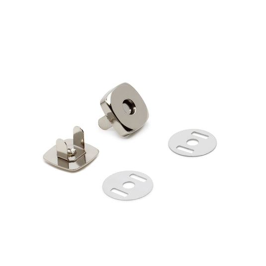 BK119|Dritz 3/4" Magnetic Snaps, 12 Sets, Nickel