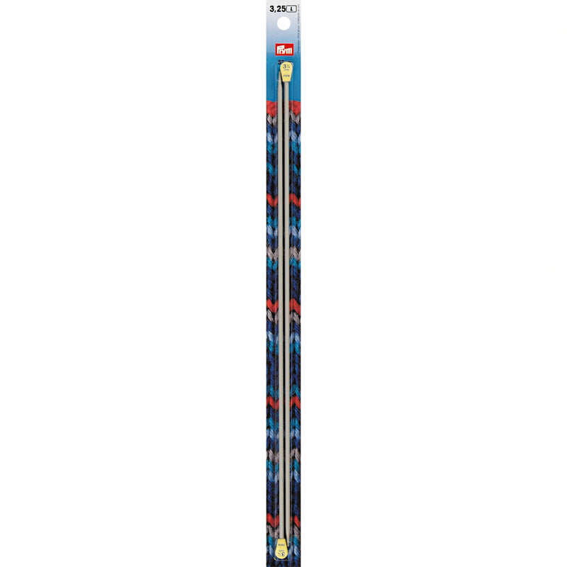 Load image into Gallery viewer, 191459|Prym 14" Single Point Aluminum Knitting Needles, 3.25mm