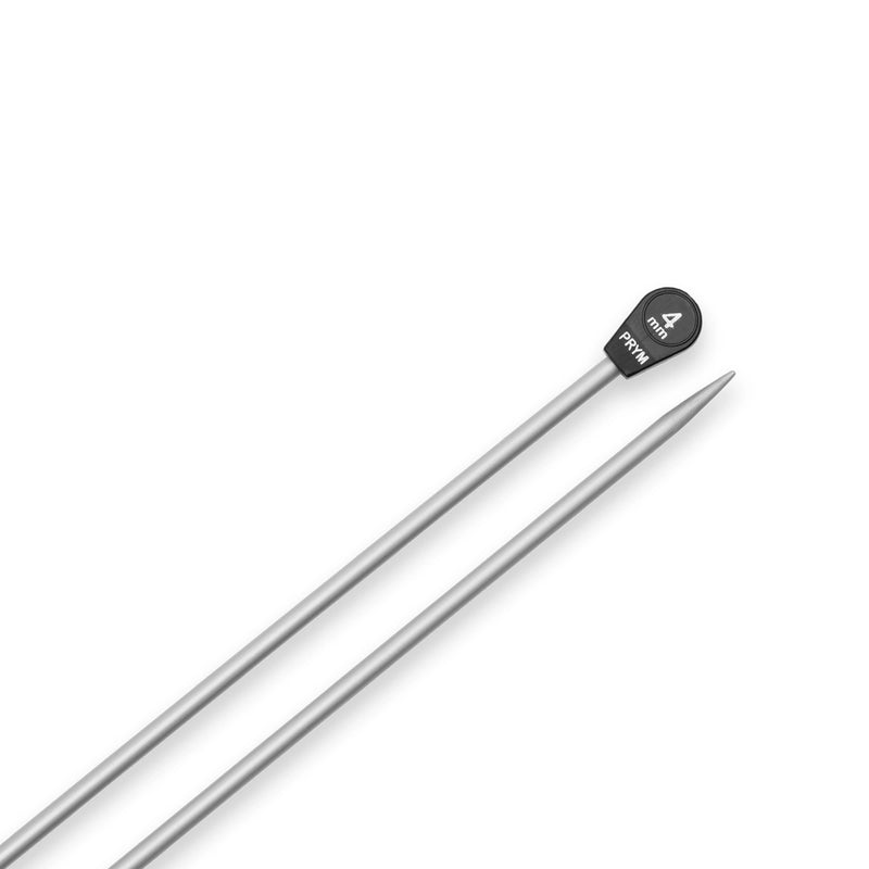 Load image into Gallery viewer, 191476|Prym 16" Single Point Aluminum Knitting Needles, 4mm