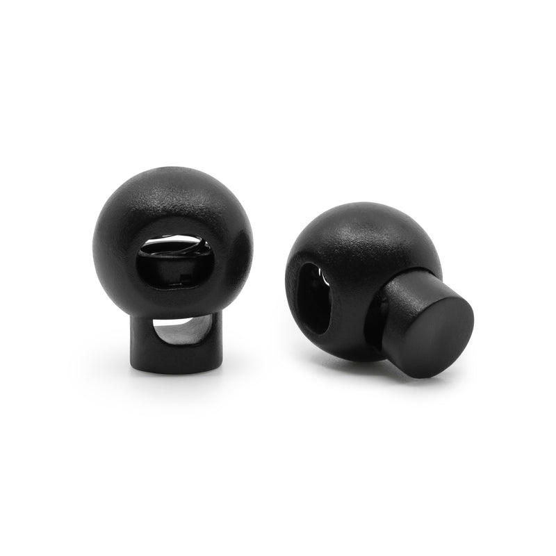 Cargue la imagen en el visor de la galería, BK156|Dritz Cord Locks/Stops, Black, 24 pc