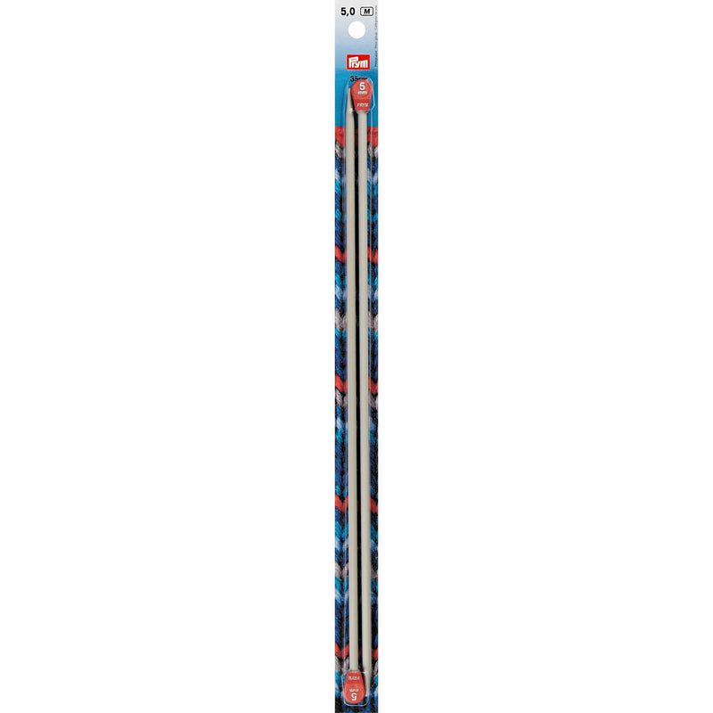 Load image into Gallery viewer, 191467|Prym 14" Single Point Aluminum Knitting Needles, 5mm