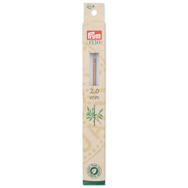 Load image into Gallery viewer, 197600|Prym 6" Bamboo Crochet Hook, 2mm