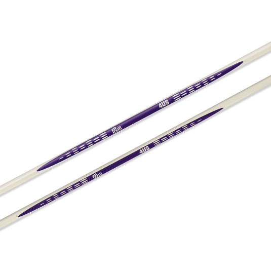 57027|Prym 14" Ergonomic Single Point Knitting Needles, US 4 (3.5mm)