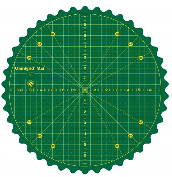 Load image into Gallery viewer, 14WGR|Omnigrid 360 Rotating Cutting Mat, 14"