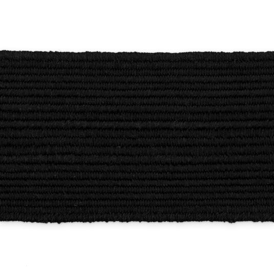 9435B|Dritz 1" Black Braided Elastic, 20 yd