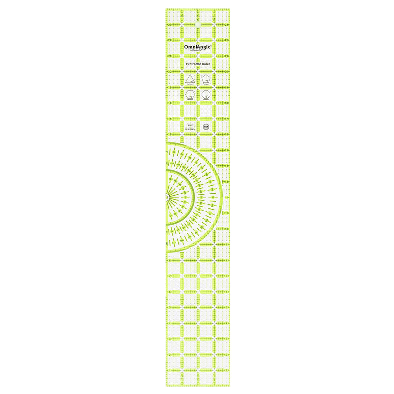 Load image into Gallery viewer, RA424|Omnigrid Protractor Ruler, 4" x 24"
