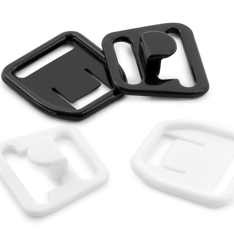 Load image into Gallery viewer, 56698-12-66|Dritz Nursing Bra Clips, Black &amp; White, 4 Sets, 1/2"
