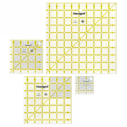 R2595S|Omnigrid Square Ruler Value Pack