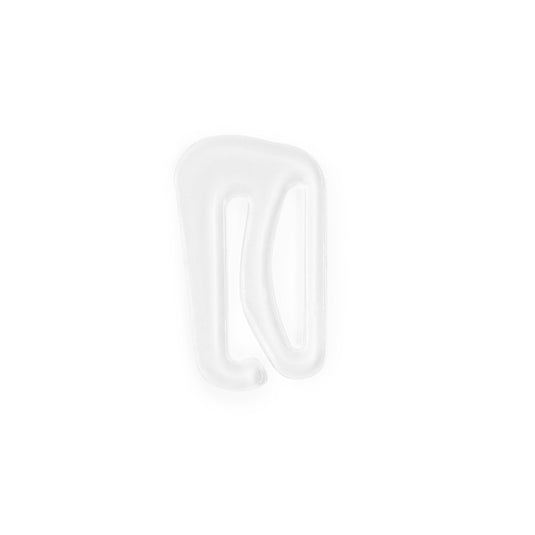 99-12-61|Dritz 1/2" Swim Suit Bra Hooks, 2 pc, Clear