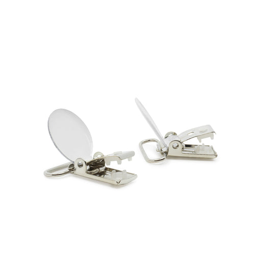 108-9|Dritz 1" Suspender/Mitten Clips, 2 pc, White