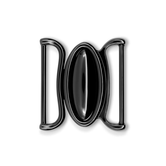 195-33|Dritz Oval Fashion Buckle, Gunmetal