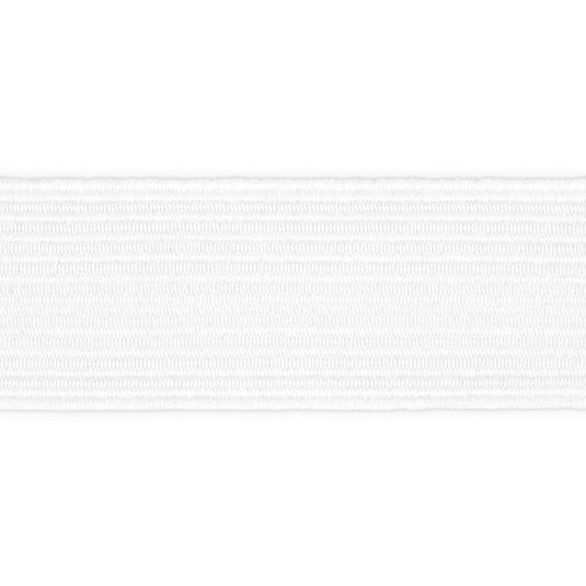 9535W|Dritz 1" White Braided Elastic, 4 yd