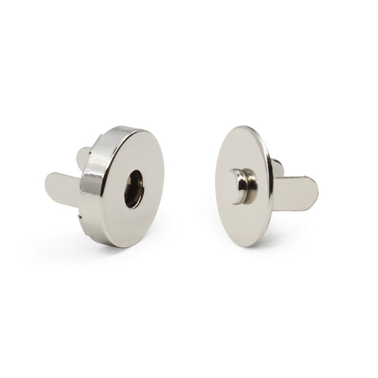762-65|Dritz 1/2" Magnetic Snap, 1 Set, Nickel
