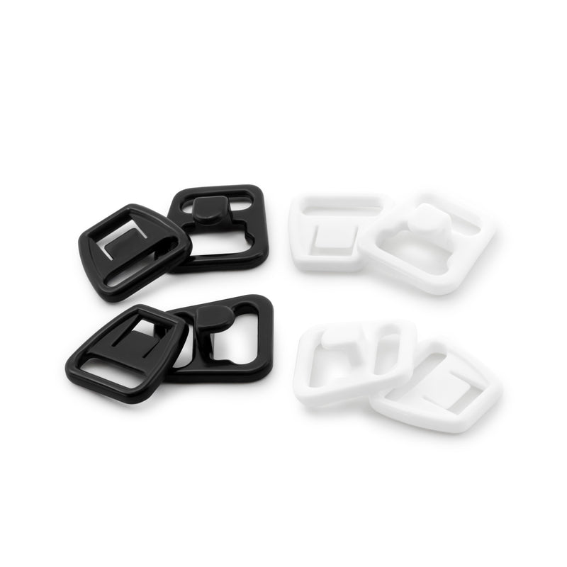 Load image into Gallery viewer, 56698-38-66|Dritz Nursing Bra Clips, Black &amp; White, 4 Sets, 3/8"