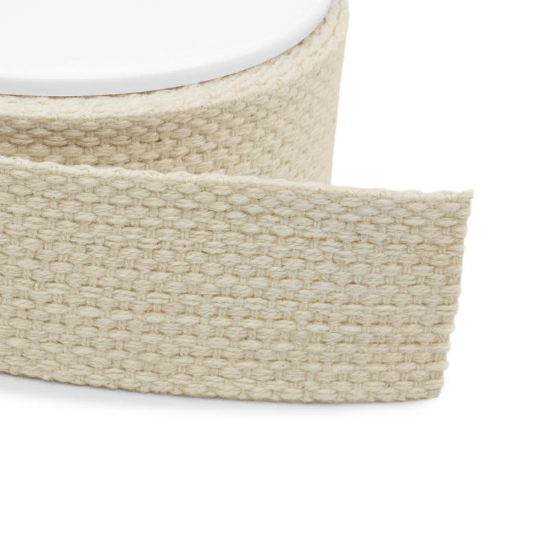 Load image into Gallery viewer, 28601-25|Dritz 1-1/4" Cotton Belting &amp; Strapping, Natural, 15 yd