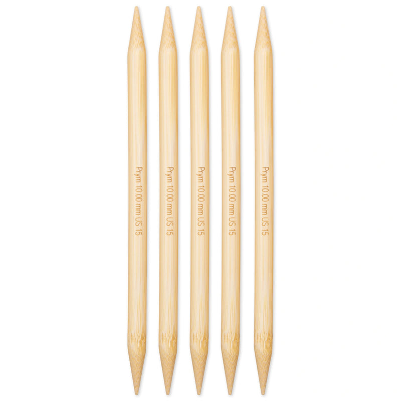 Load image into Gallery viewer, 222221|Prym 8" Double Point Bamboo Knitting Needles, 10mm