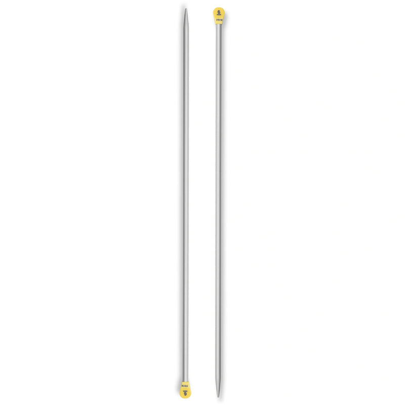 Load image into Gallery viewer, 191480|Prym 16" Single Point Aluminum Knitting Needles, 6mm