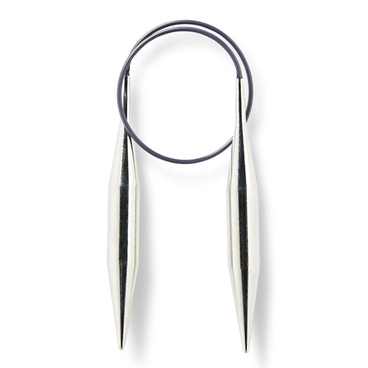 212240|Prym 16" Circular Brass Knitting Needles, 12mm
