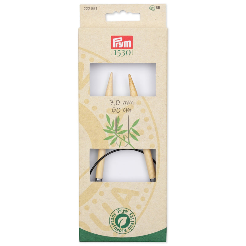 Load image into Gallery viewer, 222551|Prym 24" (60 cm) Circular Bamboo Knitting Needles (7 mm)