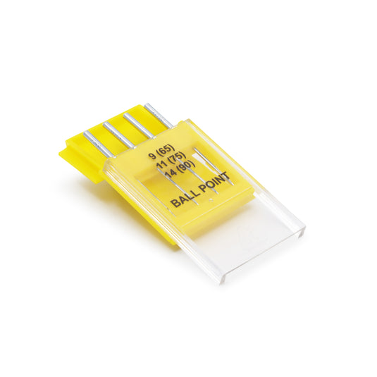 58-67|Dritz Ballpoint Machine Needles, Sizes 9 (65), 11 (75) & 14 (90), 4 pc