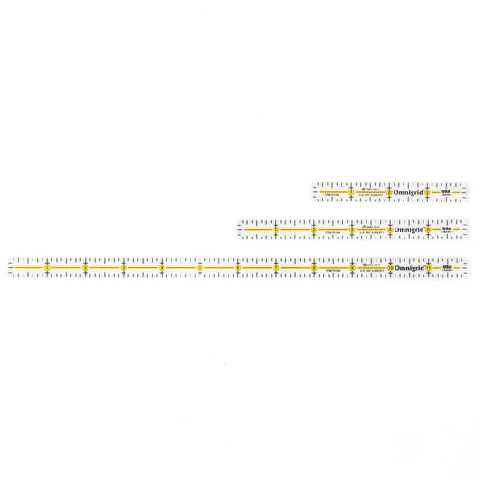 R1264S|Omnigrid Marking Ruler Trio with Lengths 4
