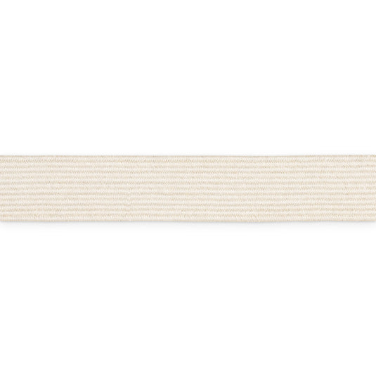 9438N|Dritz 3/8" Cotton Swimwear Elastic, Natural, 60 yd