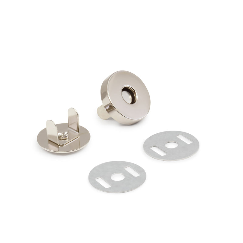 Load image into Gallery viewer, 763-65|Dritz 3/4" Magnetic Snap, 1 Set, Nickel