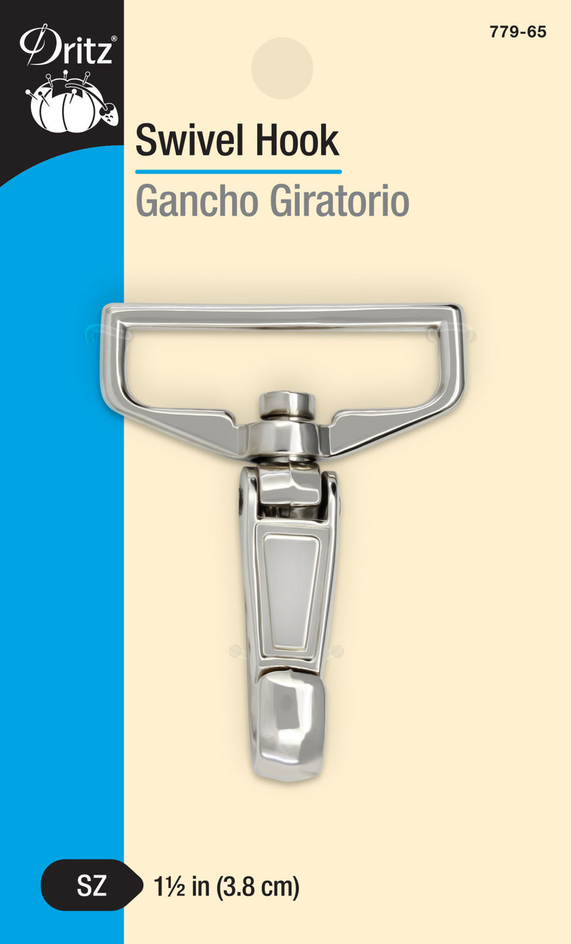 Load image into Gallery viewer, 779-65|Dritz 1-1/2" Swivel Hook, Silver