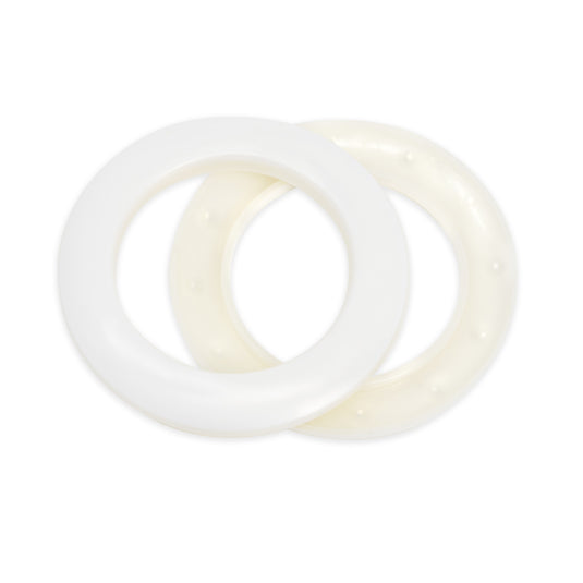 44361|Dritz 1-9/16" Plastic Curtain Grommets, White, 8 Sets