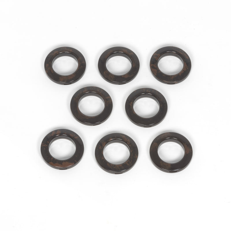 Load image into Gallery viewer, 44451|Dritz 1" Plastic Curtain Grommets, Brown, 8 Sets