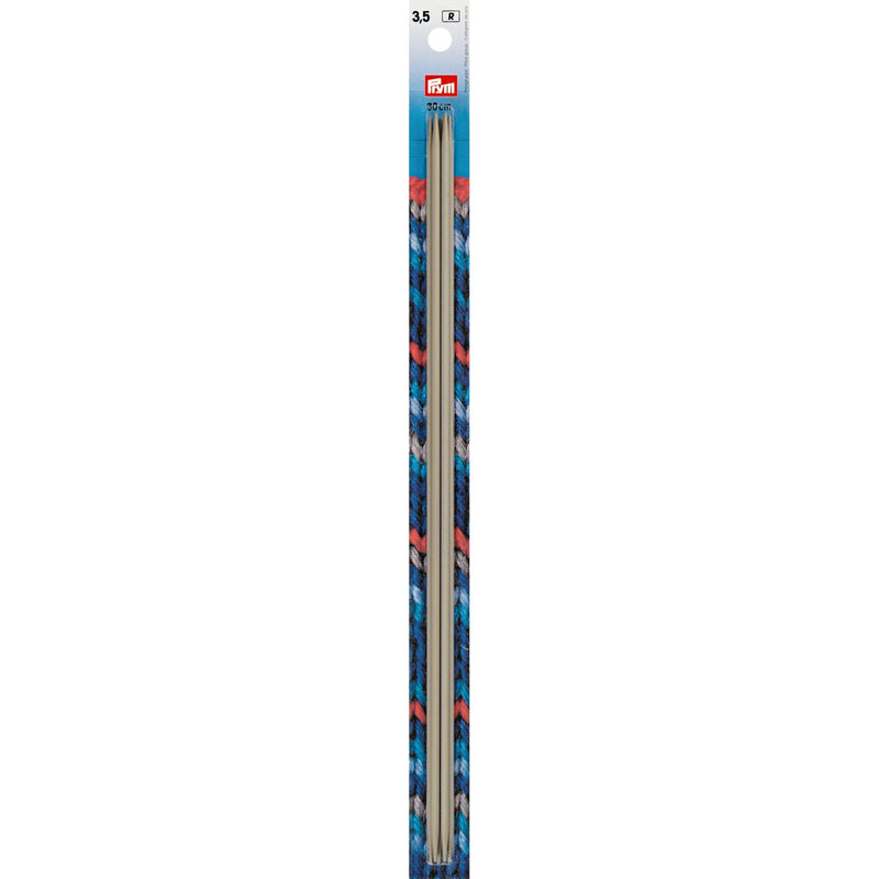 Load image into Gallery viewer, 191558|Prym 12" Double Point Aluminum Knitting Needles, 3.5mm