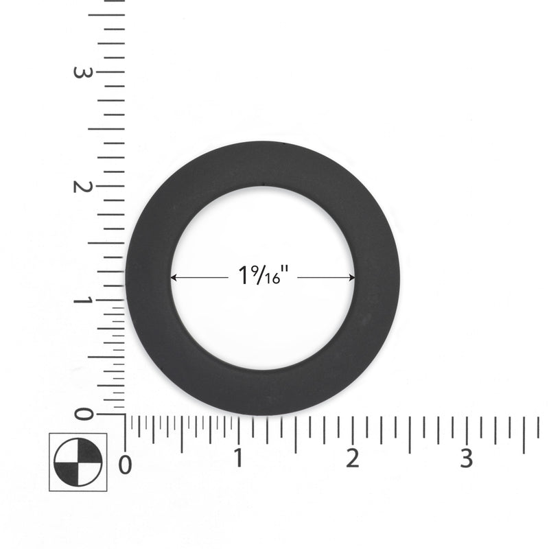 Load image into Gallery viewer, 44362|Dritz 1-9/16" Plastic Curtain Grommets, Matte Black, 8 Sets