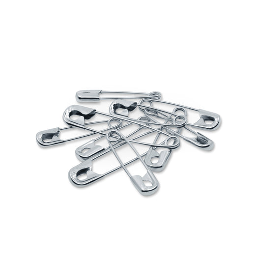 7211|Dritz Safety Pins, Assorted Sizes, Nickel, 50 pc