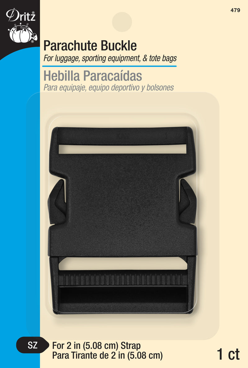 Load image into Gallery viewer, 479|Dritz 2" Parachute Buckle, Black