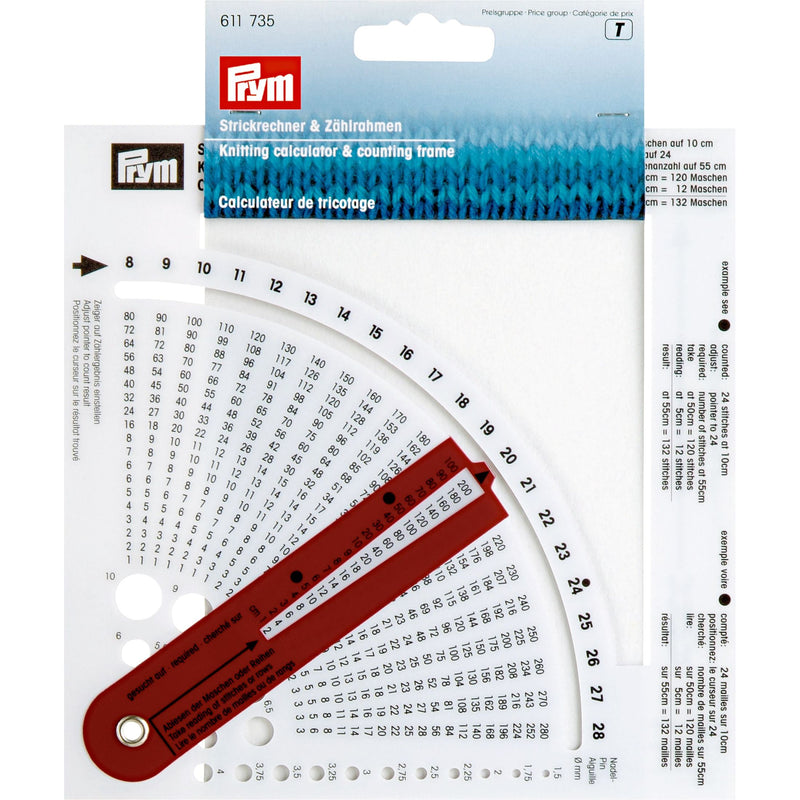Load image into Gallery viewer, 611735|Prym Knitting Calculator