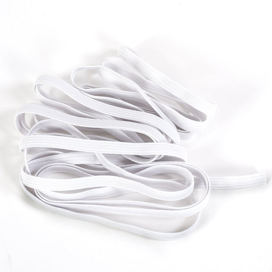9330W|Dritz 1/4" White Braided Elastic, 3 yd