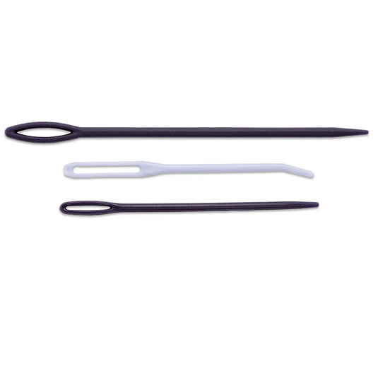 124100|Prym Plastic Wool Needles, Assorted, 3 pc