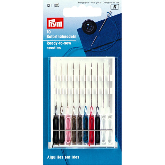 121105|Prym Ready-To-Sew Hand Needle Set, 10 pc