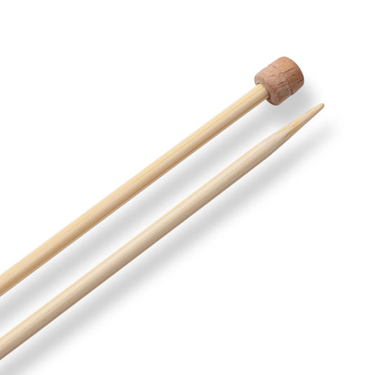 222114|Prym 13" Single Point Bamboo Knitting Needles, 3.5mm