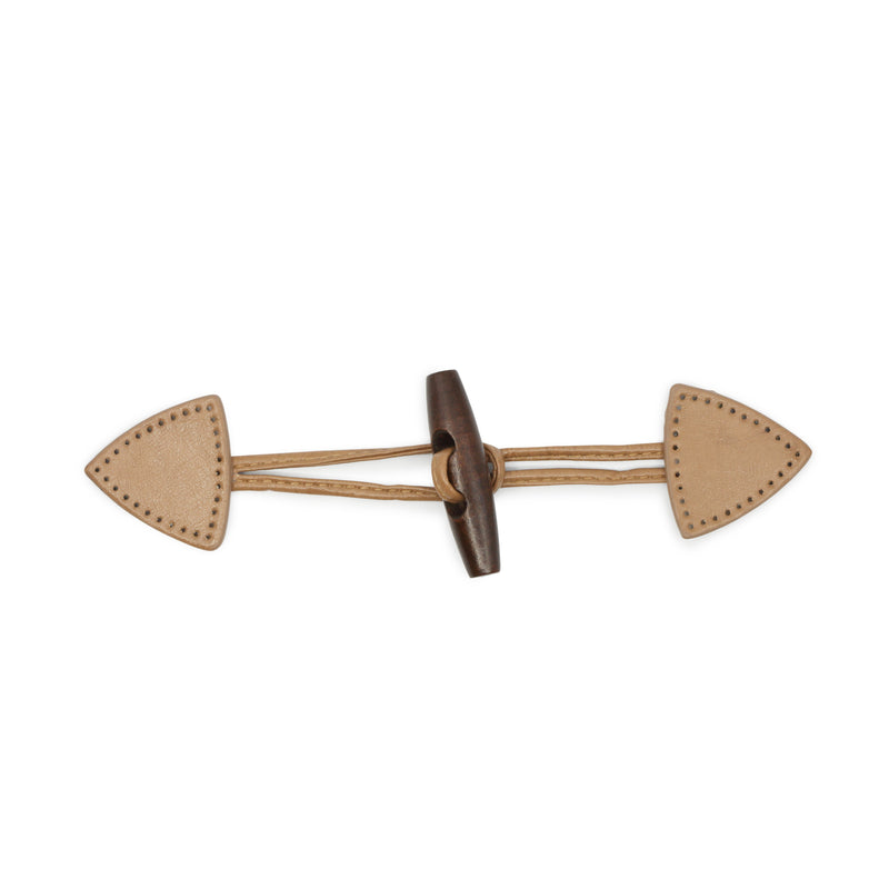 Load image into Gallery viewer, 454-58|Dritz Sew-On Toggle, 1 pc, Tan
