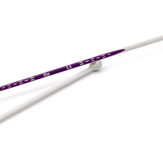 190303|Prym 12" Ergonomic Single Point Knitting Needles, 3.5mm