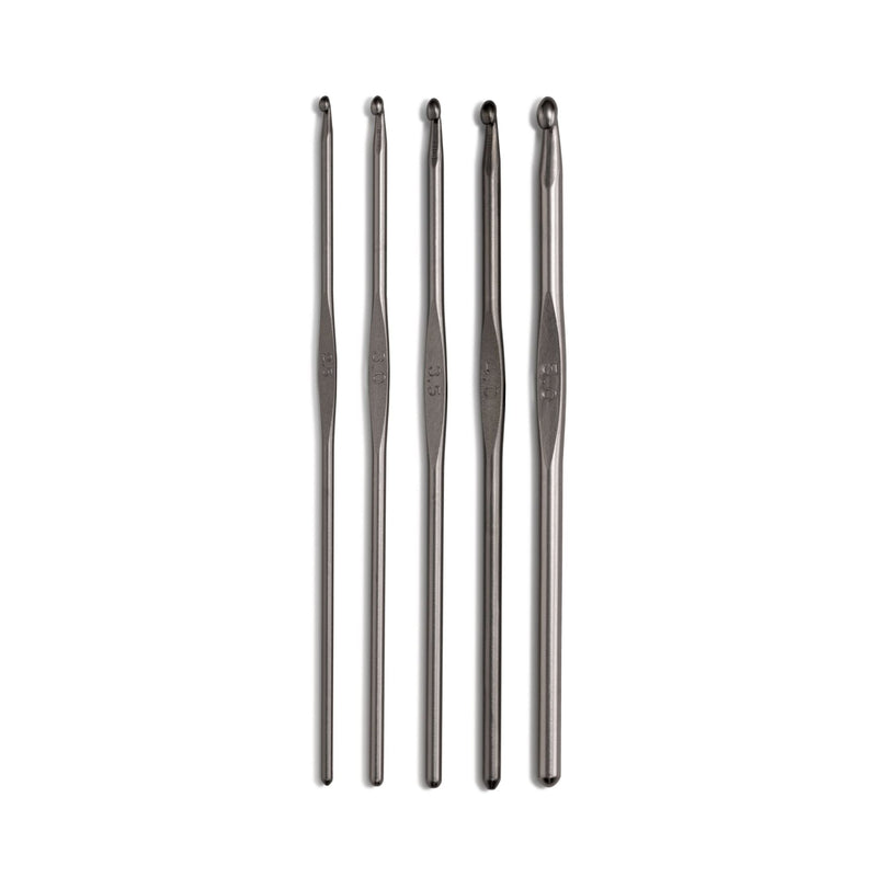 Load image into Gallery viewer, 195991|Prym Crochet Hook Set, Gunmetal, 2.5-5mm
